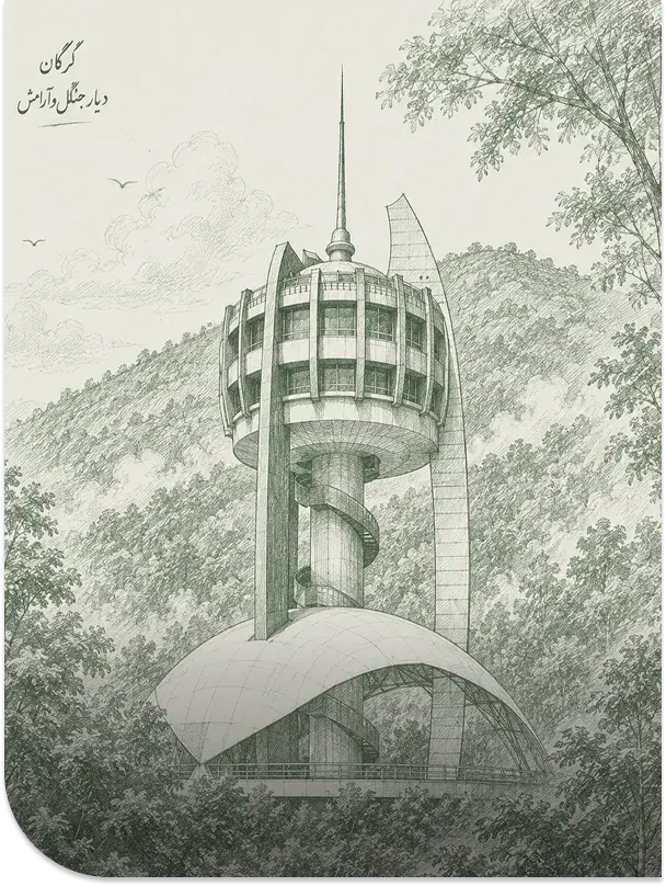 نمای شعبه گرگان