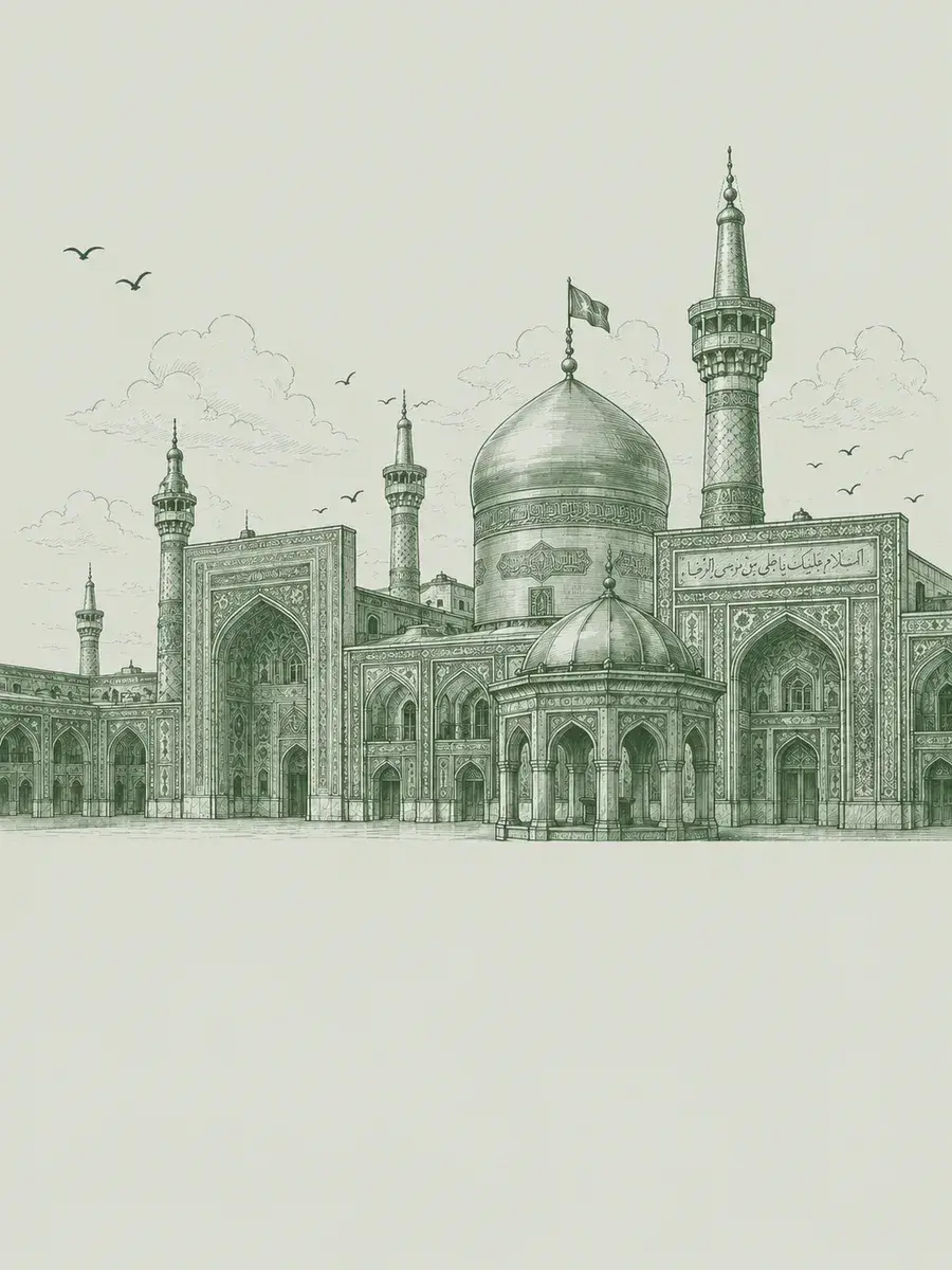 تصویرسازی شهر مشهد